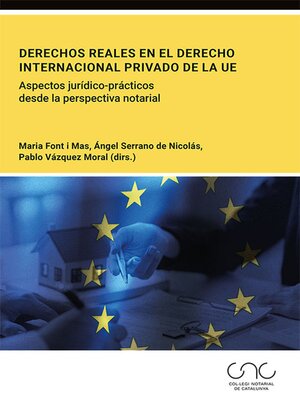cover image of Derechos reales en el derecho internacional privado de la UE